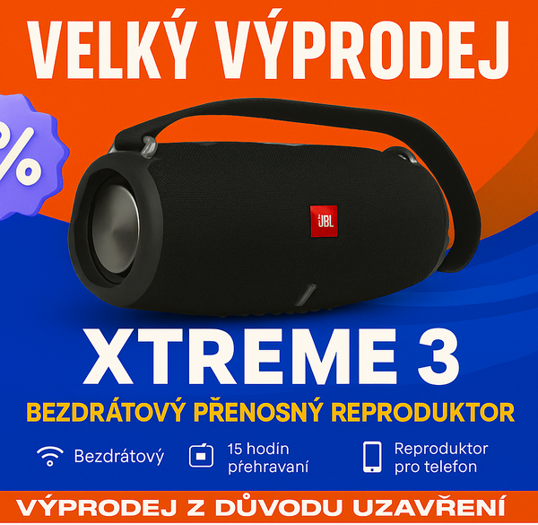 SÍLA A ÚŽASNÝ ZVUK! REPRODUKTOR - XTREME 3 JE TADY🔊